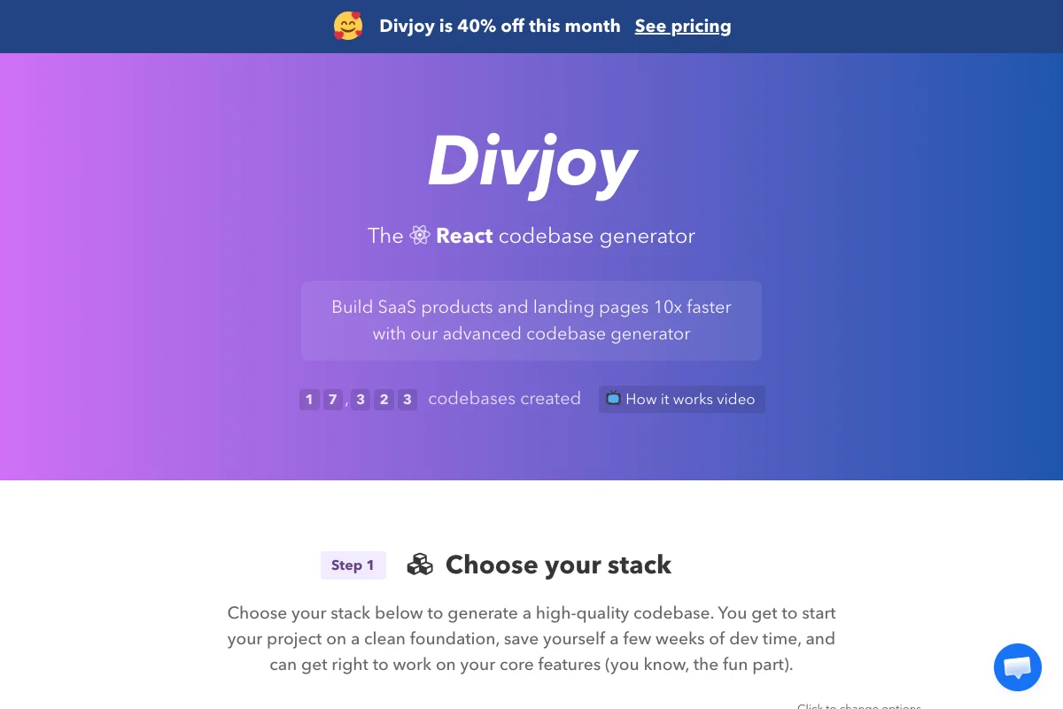 Divjoy screenshot