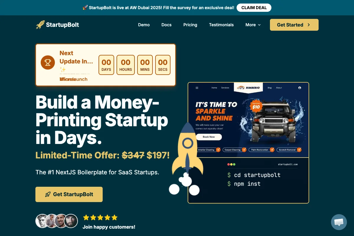StartupBolt screenshot