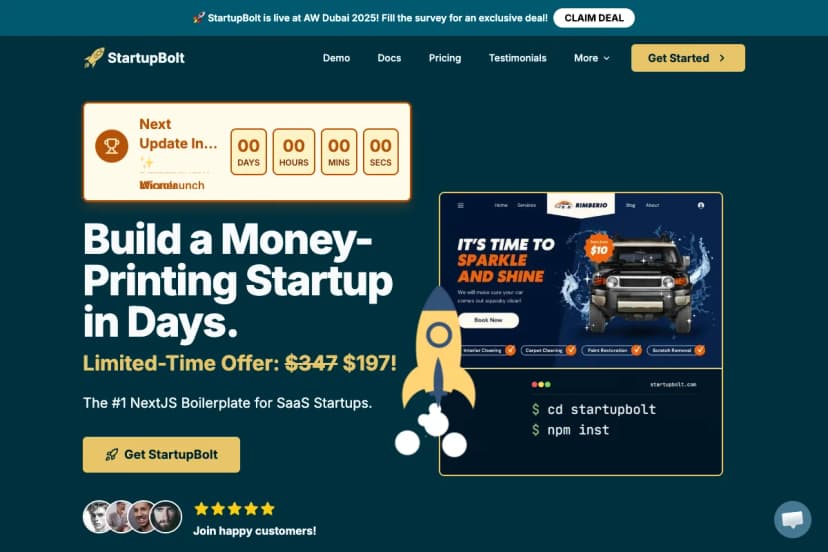 StartupBolt screenshot