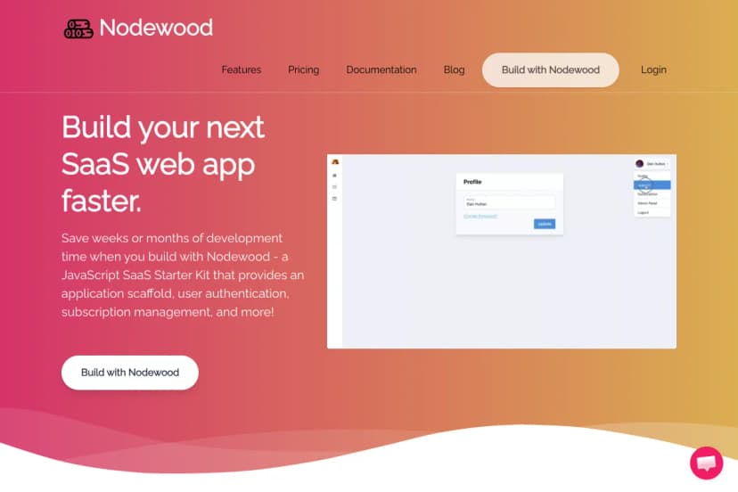 Nodewood screenshot