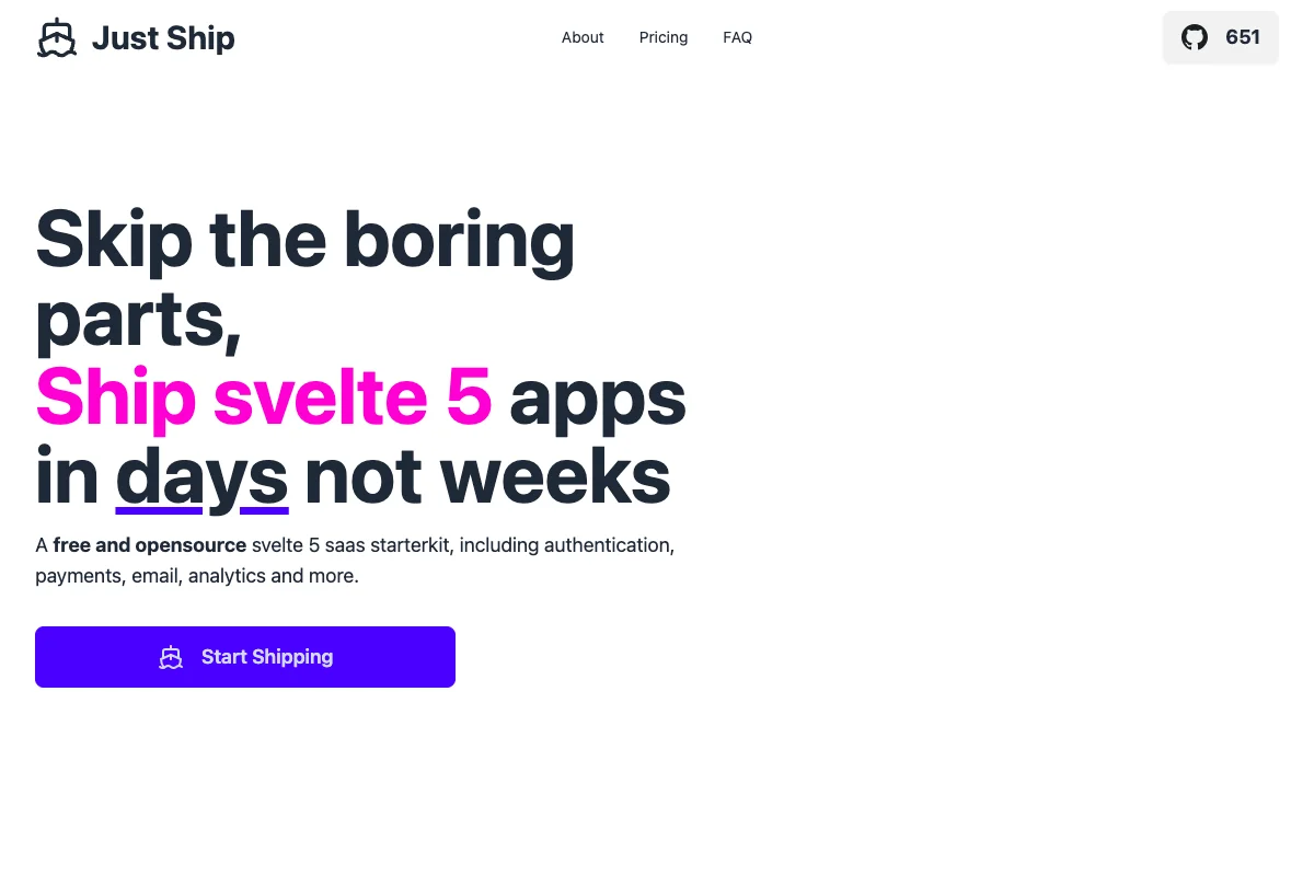 Just Ship screenshot